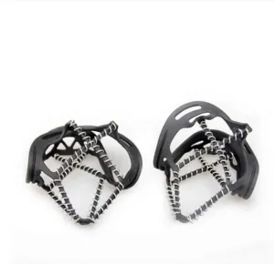 1 Pair of Ice and Snow Grippers, Professional Non-Slip Elastic Shoe Spike Handle, Outdoor Shoe Cover Crampons for Men and Women