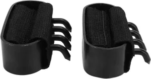 1 Pair set 4 Tooth Spikes Crampon Hooks Wristband Outdoor Climbing Hand Claw, 4 Toothed Crampon Hooks, Anti Slip Crampons for Hiking,Snow Ice Walking,Climbin