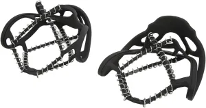 1 Pair Spring Ice Crampon Shoe Covers Anti Slip Walk Traction Cleats for Walking On Snow Ice
