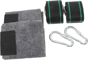 1 Set Durable Tree Swing Strap Hangers Convenient Hammock Hanging Straps for Outdoor Use Quick Setup and Easy Installation for Camping and Picnics