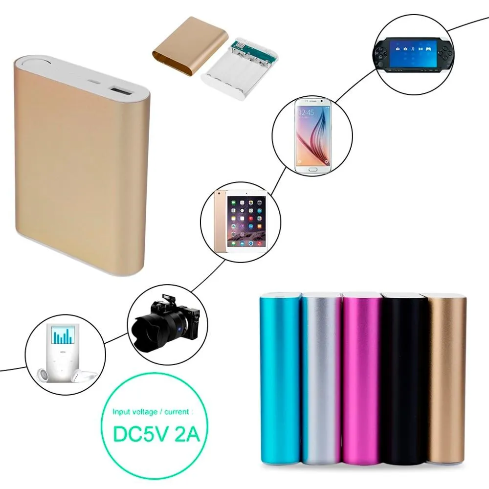 10400mAh Power Bank Battery Box Case