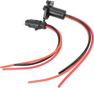 10AWG DC12V to 24V 3 Wire Trolling Motor Plug Kit, Upgrade Marine Boats Kayaks Connectors Quick Setup Compatible Electric Devices with Materials