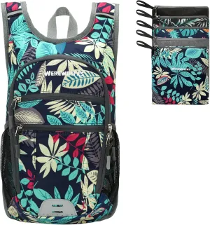 10L Small Hiking Backpack, Lightweight Foldable Packable Casual Outdoor Travel Daypack