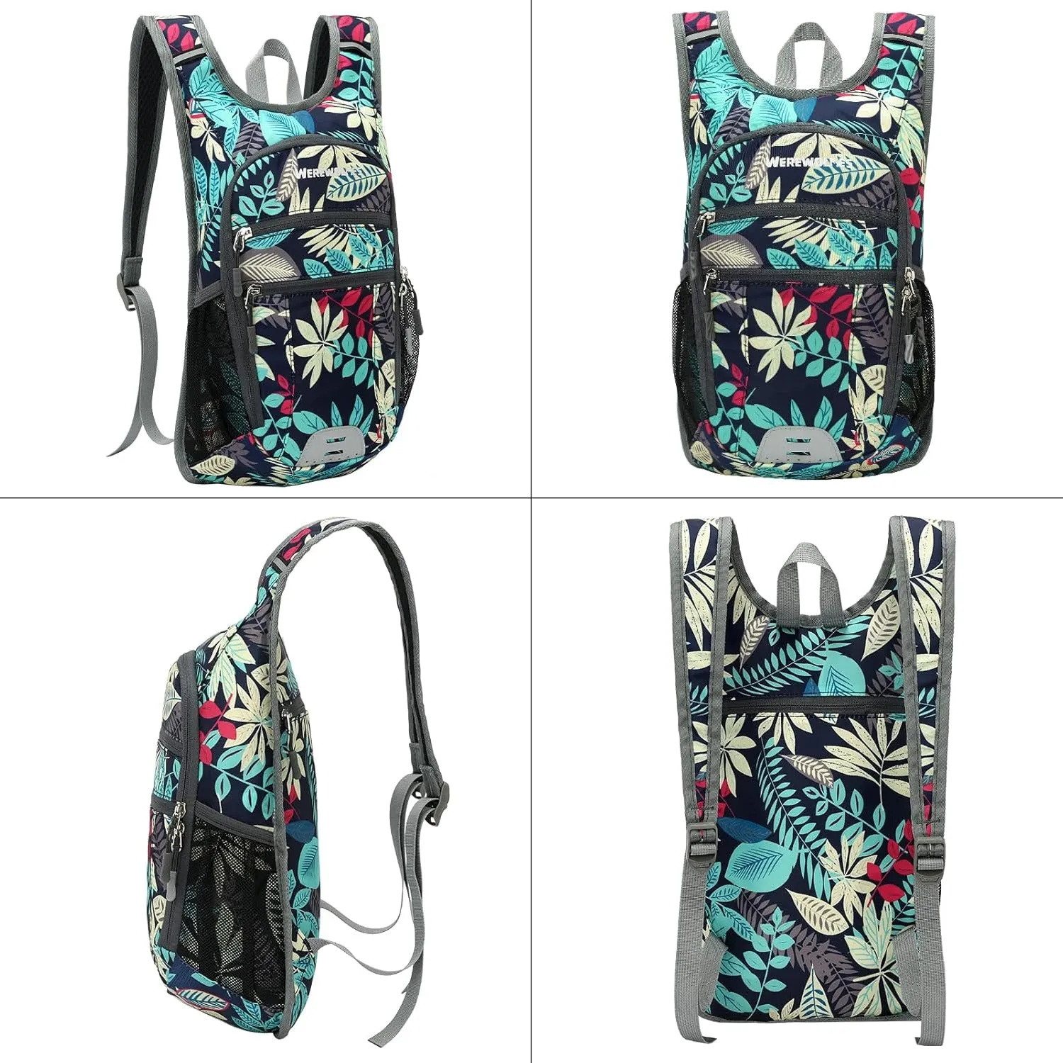 10L Small Hiking Backpack, Lightweight Foldable Packable Casual Outdoor Travel Daypack