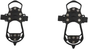 11 Teeth Crampons Outdoor Hiking Climbing Snow、Ice Gripper Anti-Slip Covers 、 Winter Shoes Spikes Snow Shoe Accessories