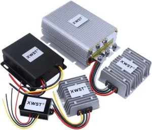 12V to 28V DC DC Boost Converters Step Up Power Supply Inverter 1-40A Voltage Regulator Stabilizer Module for Solar(20a Aluminum XL)