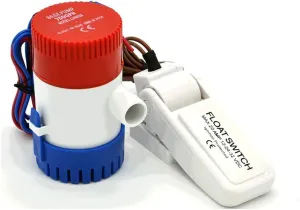 12v/24Volt Submersible Bilge Pump With Bilge Float Switch 750GPH Electric Water Pump(24V)