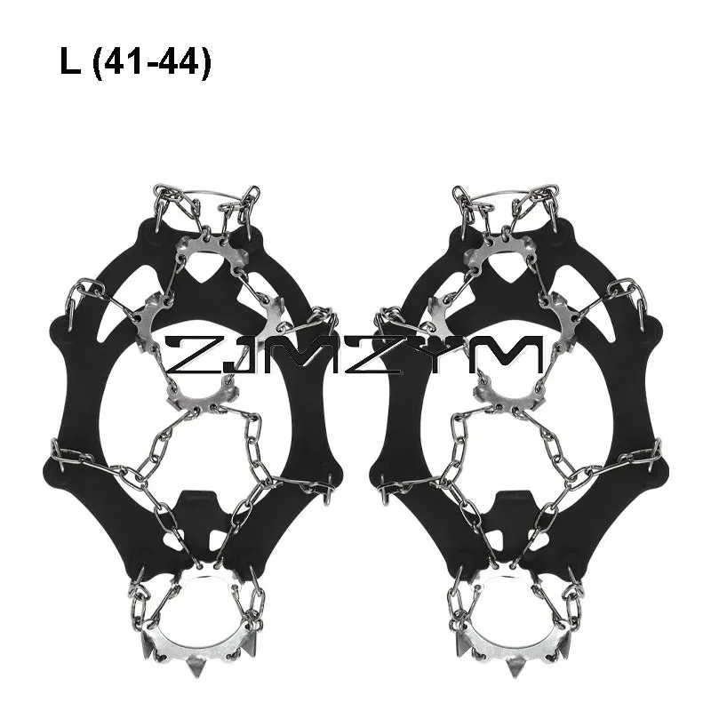 13-Teeth Anti-Slip Climbing Crampons - Ice Claws for Winter Hiking and Snow Gripping
