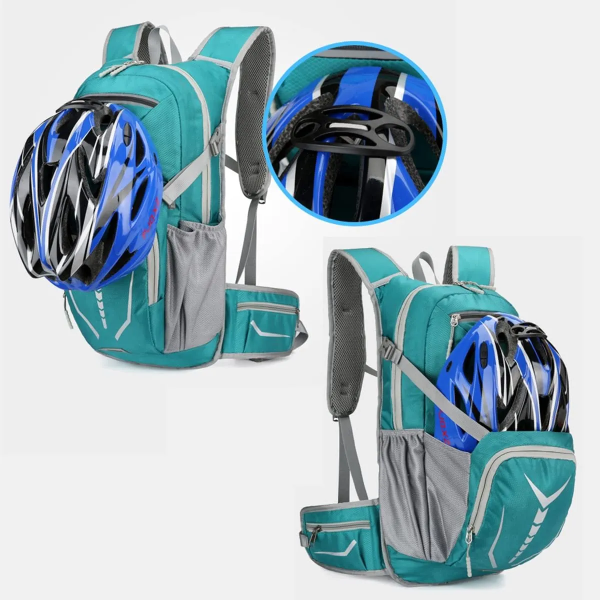 15L Cycling Rucksack Lightweight Bike Backpack Running Daypack for Fitness Hiking Climbing Camping Skiing Biking Trekking