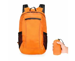 16L Ultra Lightweight Water Resistant Backpack for Hiking-Orange