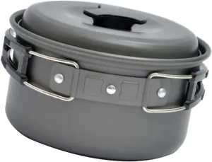 1Pc Folding Camping Pot Lightweight Cooking Pot for Hiking Outdoor Adventures Easy to Clean Convenient Storage Essential Camping Cooking Gear for One Person