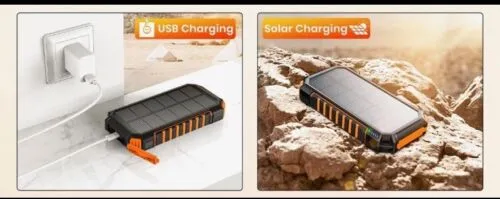 20000mAh Wireless Fast Portable Charger Power Bank
