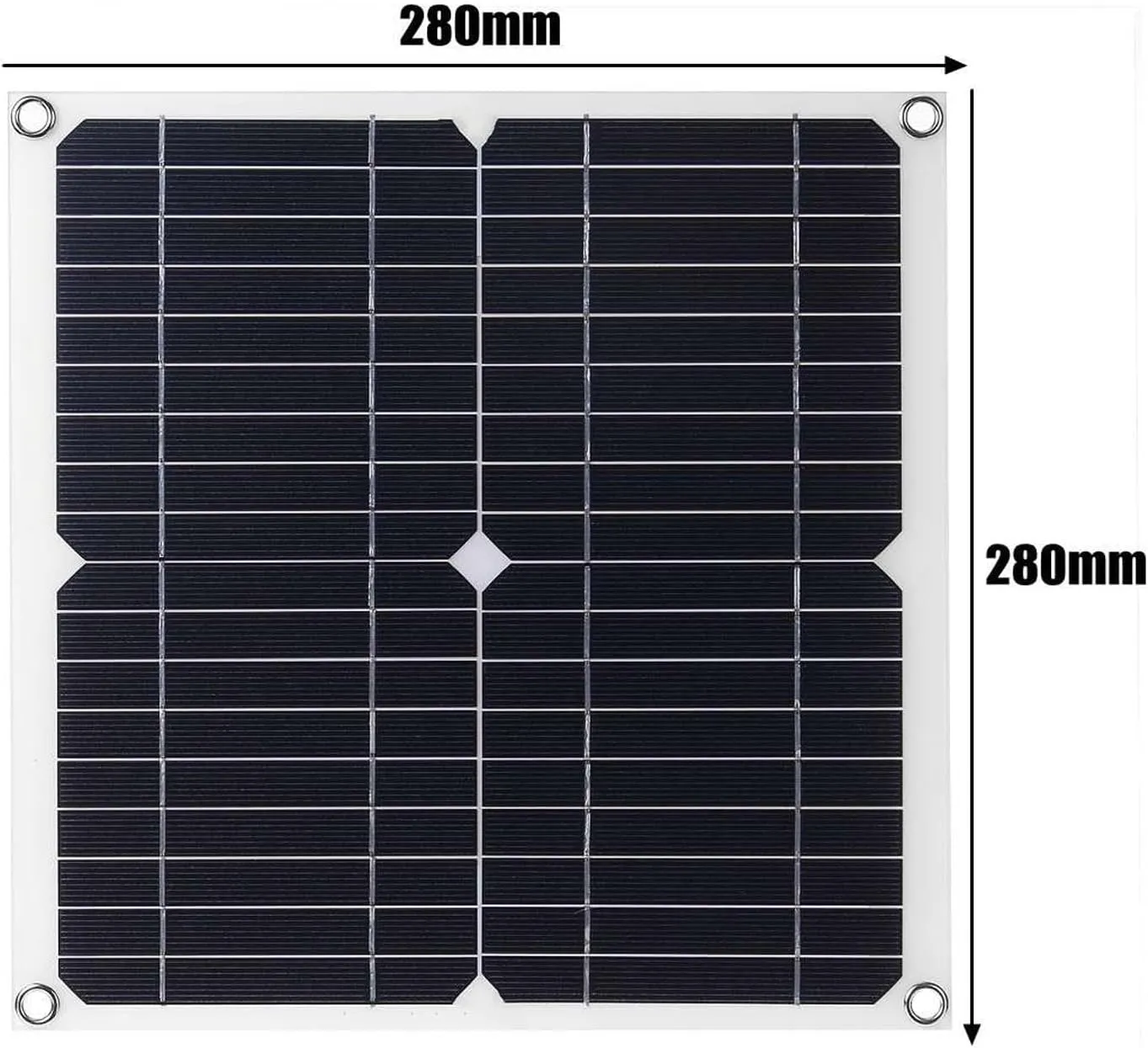 200W 12V Portable Solar Panel Kit,Monocrystalline Solar Panel, Solar Panel System,for Cycling Mountaineering Hiking Camping (10A)