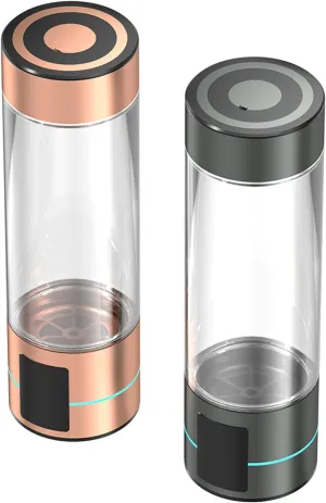 2024 Premium Hydrogen Water Generator, up to 2500-3000ppb Hydrogen-Rich Water Bottle, Advanced SPE/PEM Technology, OLED Display, Rechargeable Battery