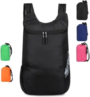 20L Water Resistant Hiking Daypack Lightweight Packable Backpack for Travel Camping Outdoor (ORANGE)