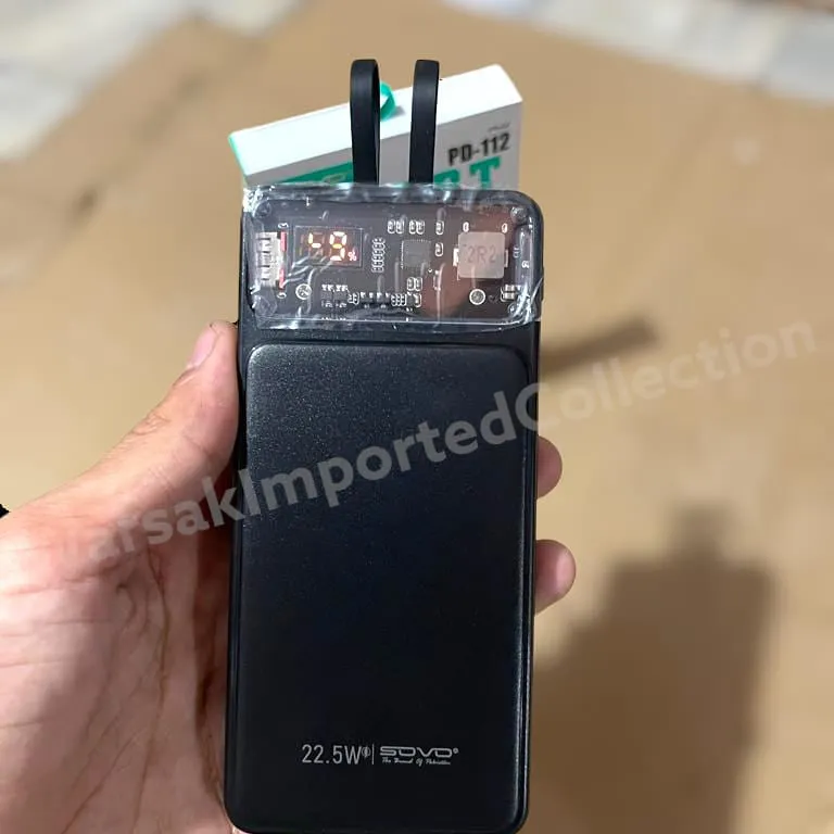 20W Fast Charging Power Bank 10000mAh