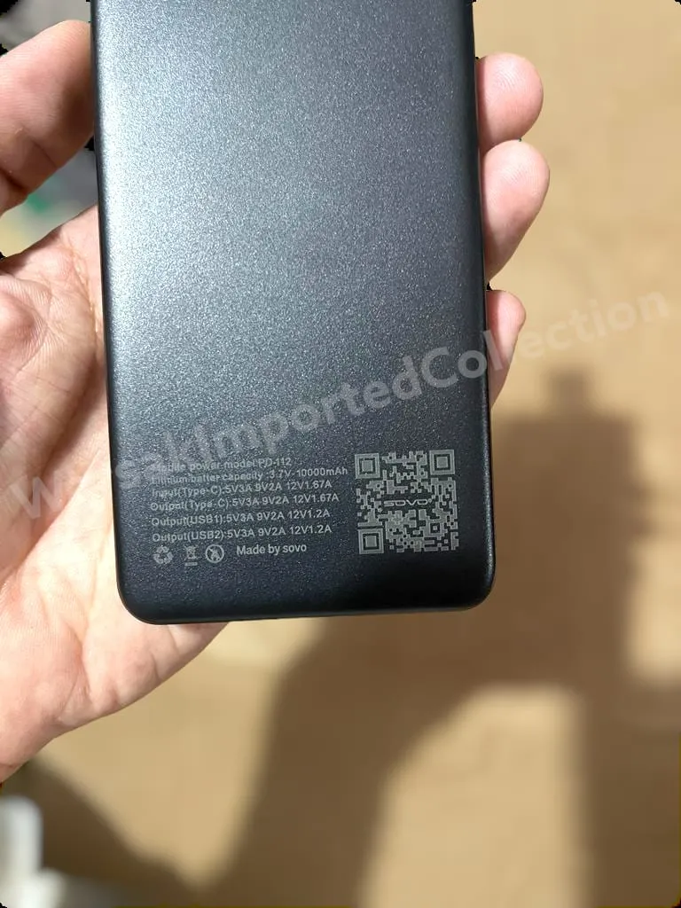 20W Fast Charging Power Bank 10000mAh