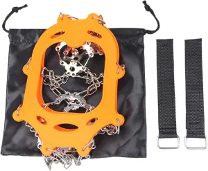 23 Spikes Snow Ice Grips Fit Boot/Shoes for Adults Hiking Walking Crampons Ice Cleats Safety Traction Cleats