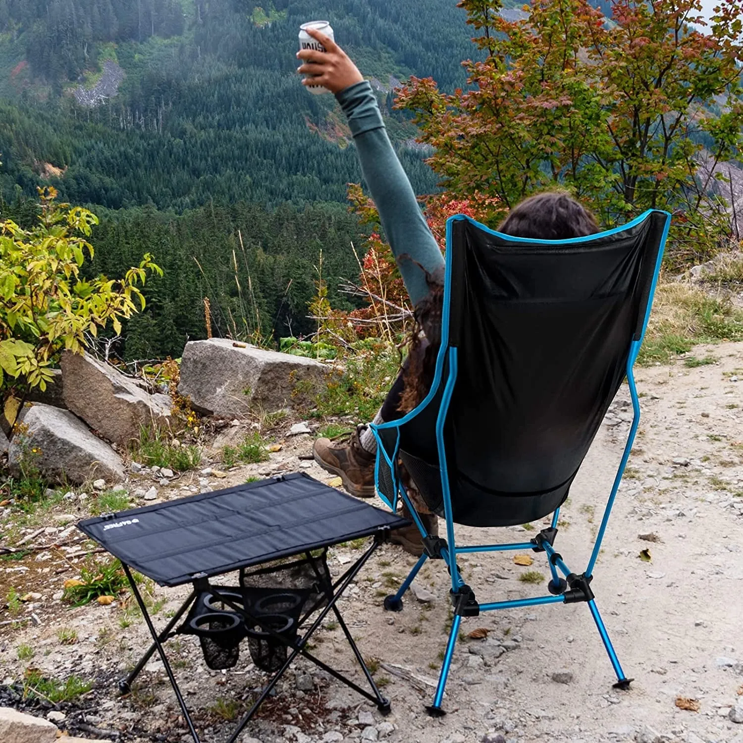 2Pack Lightweight Portable High Back Camp Chair