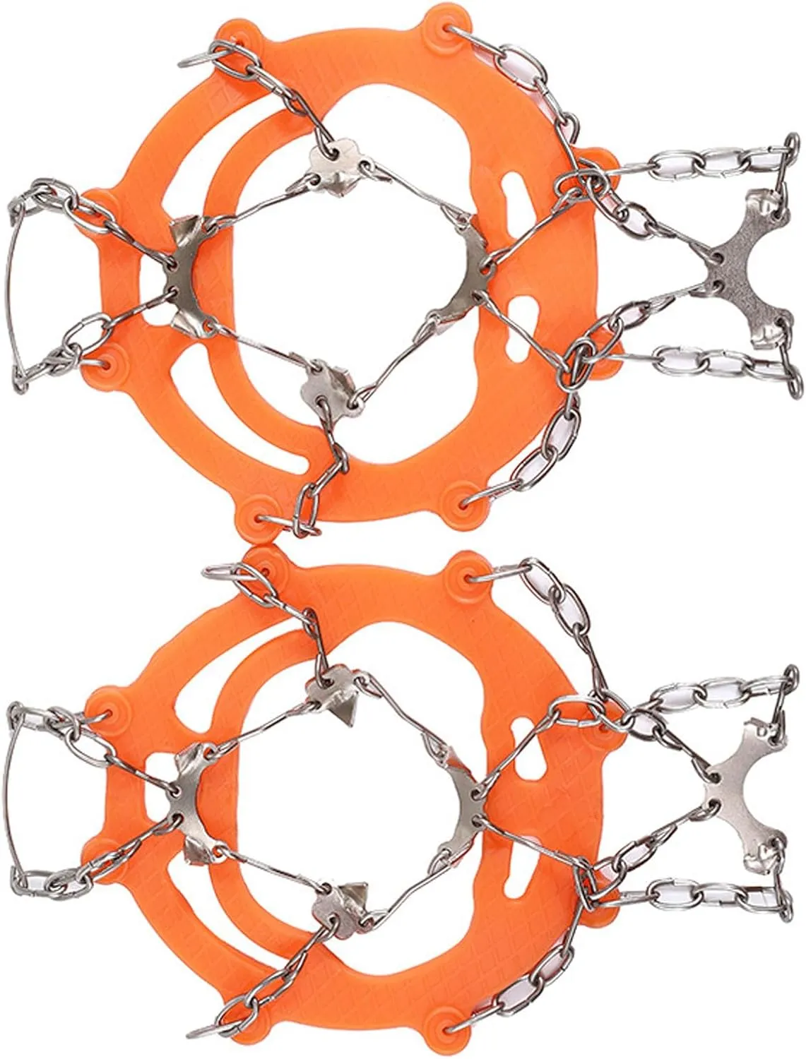 2pcs Heavy Type Shoe Crampons Men Women Climbing Spikes Grippers Gears for Outdoor and
