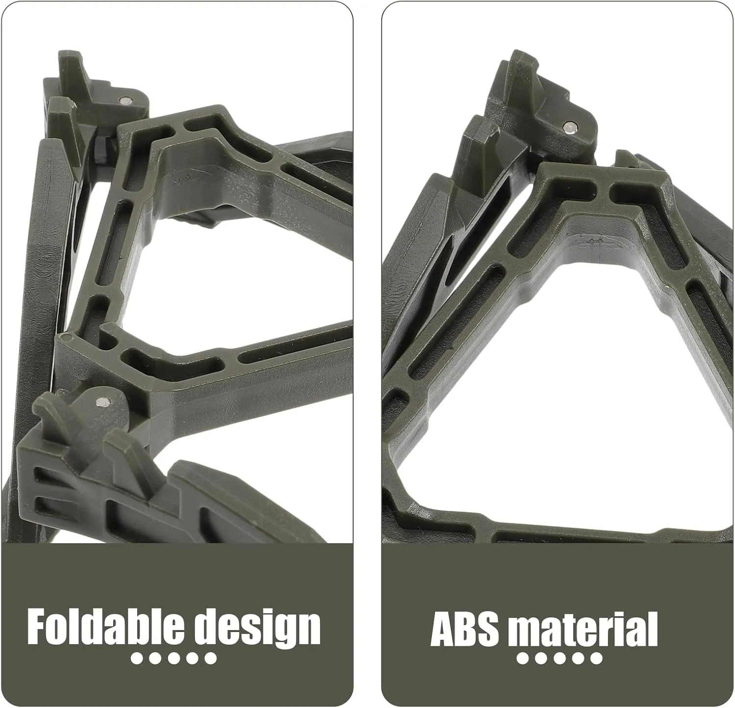 2pcs Outdoor Gas Bracket Universal Tripod Stabilization Bracket Stable Stabilizer Folding