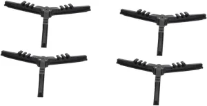2sets Can Stabilizer Stand Camping Gas Canister Bracket Compact Hiking Tool 2pcs*2
