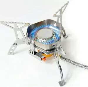 3500W Metal Folding Gas Stove for Outdoor Hiking, Camping, Picnic, Backpacking