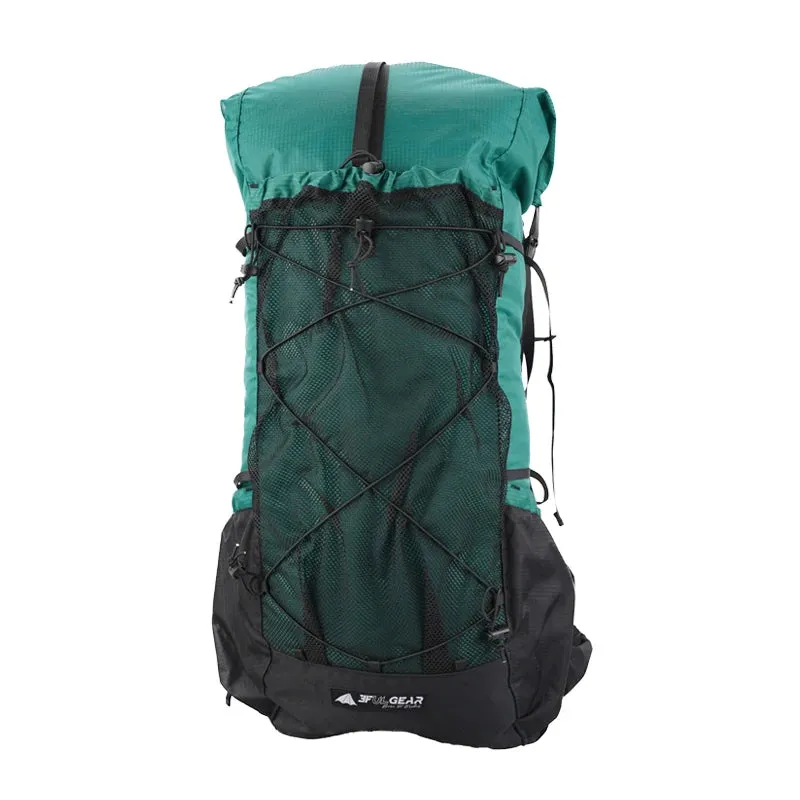 3F UL GEAR Water-resistant Hiking Backpack - Lightweight Camping Pack for Travel, Mountaineering, and Trekking - 40 16L