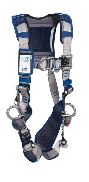 3M DBI-Sala Exofit STRATA Vest-Style Positioning/Climbing Harness 1112494, Grey, Blue, 2X-Large, 1 Ea