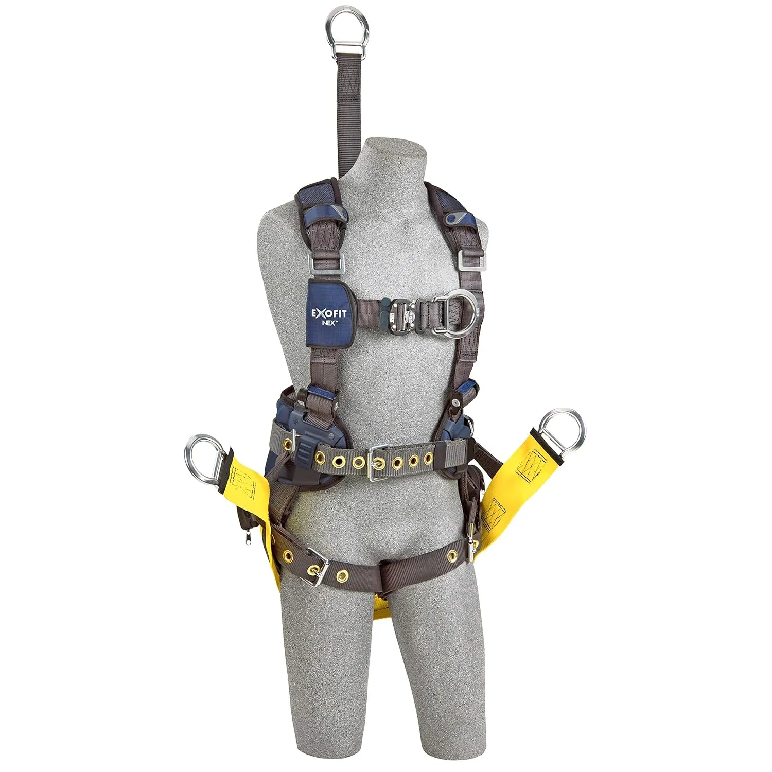3M DBI-SALA ExoFit X300 Comfort Oil & Gas Climbing/Suspension Safety Harness 1113291, Medium