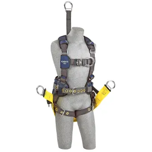 3M DBI-SALA ExoFit X300 Comfort Oil & Gas Climbing/Suspension Safety Harness 1113291, Medium