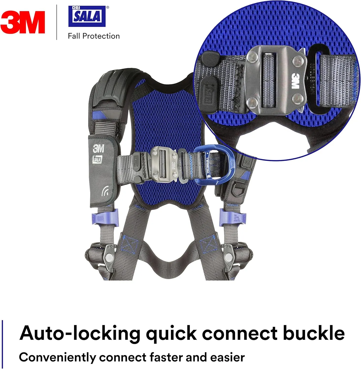 3M DBI-SALA ExoFit X300 Comfort Vest Climbing Positioning Safety Harness