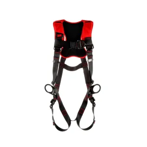 3M Protecta Comfort Vest-Style Positioning/Climbing Harness 1161437, Black, Medium/Large, 1 Ea/Case