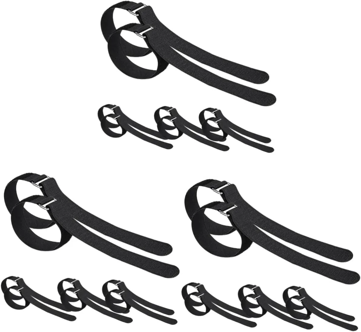 3sets Shoe Grippers for Ice Snow Mountaineering Crampons Strap Non-Slip 4pairs*3