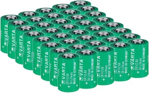 «40 Pack» 3V 950mAh CR1/2AA Non-Rechargeable Lithium Battery for VARTA CR1/2AA Series Battery