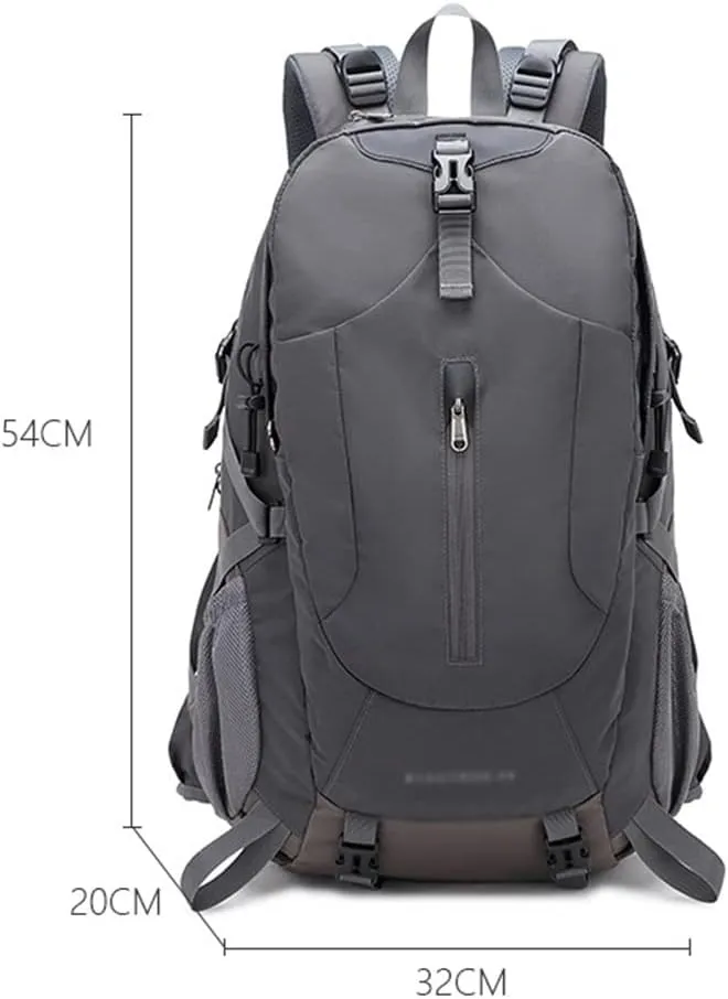 40L Hiking Backpack Outdoor Mountaineering Bag Large Capacity Travel Sports Backpack(E)