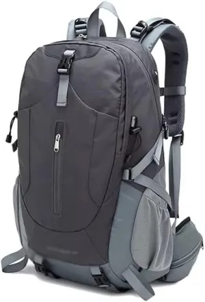 40L Hiking Backpack Outdoor Mountaineering Bag Large Capacity Travel Sports Backpack(E)