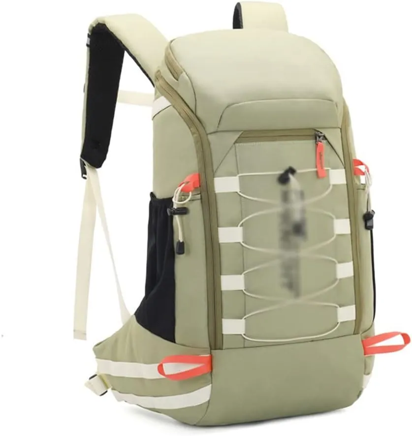 40L Hiking Backpack Travel Backpack Multi Pocket Sports Bag Large Capacity(F)