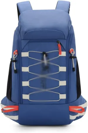 40L Hiking Backpack Travel Backpack Multi Pocket Sports Bag Large Capacity(F)