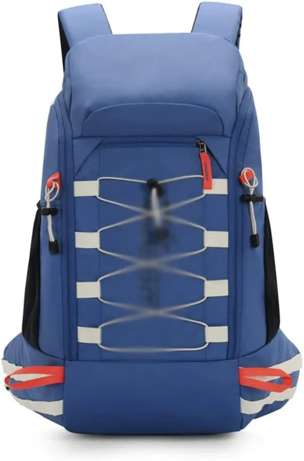 40L Hiking Backpack Travel Backpack Multi Pocket Sports Bag Large Capacity(F)