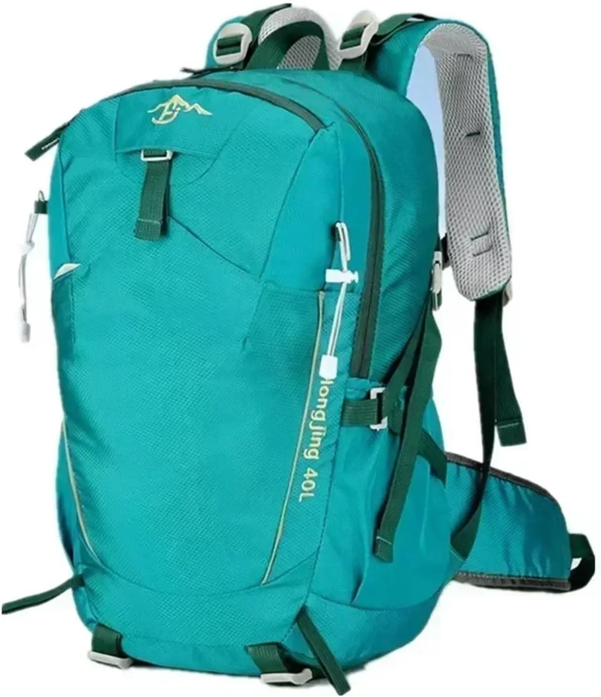 40L Outdoor Hiking Camping Backpack Bag Men Outdoor Light Climbing Bag Woman Cycling Backpack With Cover(Blue)
