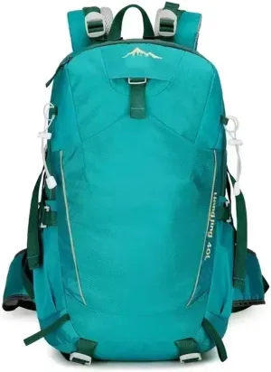 40L Outdoor Hiking Camping Backpack Bag Men Outdoor Light Climbing Bag Woman Cycling Backpack With Cover(Blue)