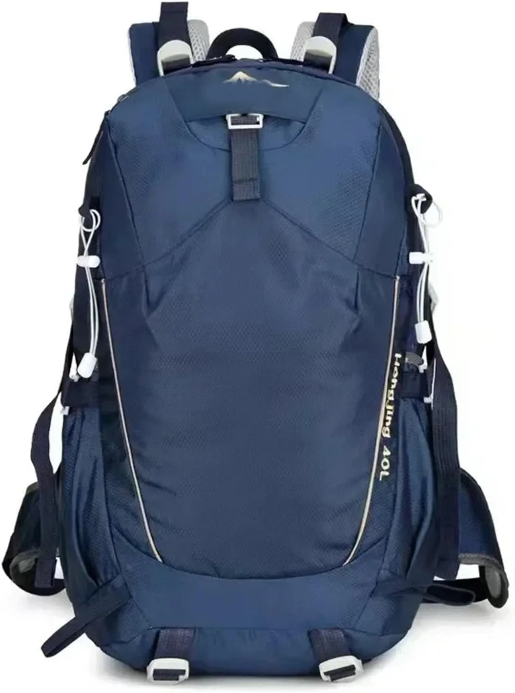 40L Outdoor Hiking Camping Backpack Bag Men Outdoor Light Climbing Bag Woman Cycling Backpack With Cover(Blue)