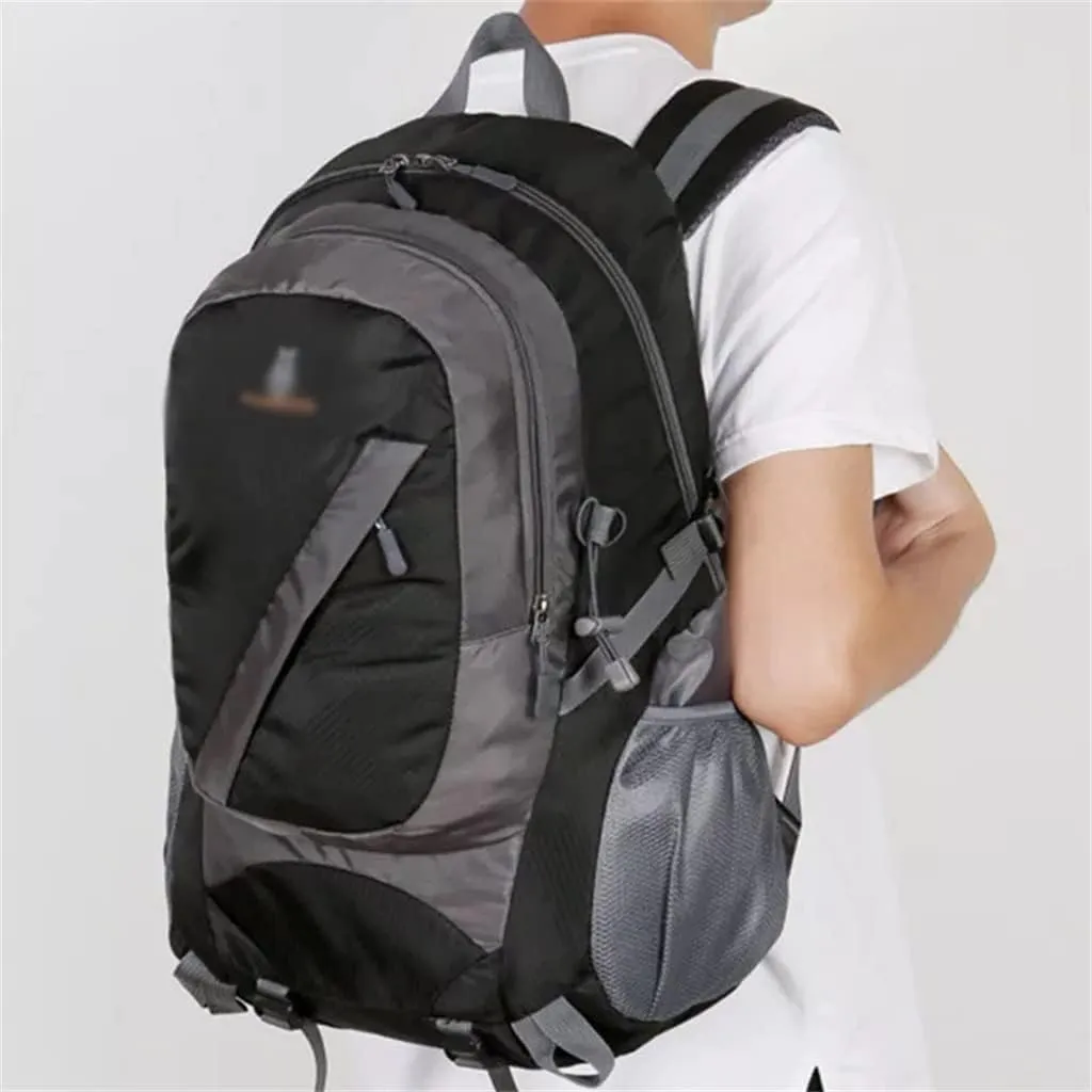 40L Outdoor Sports Backpack Travel Backpack Large Capacity Hiking Bag (D,As the picture shows)