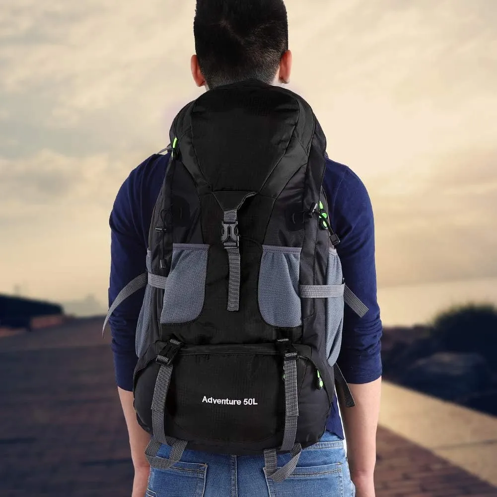 50L Water Proof Hiking Backpack Lightweight Cycling & Climbing Backpack with Ventilation