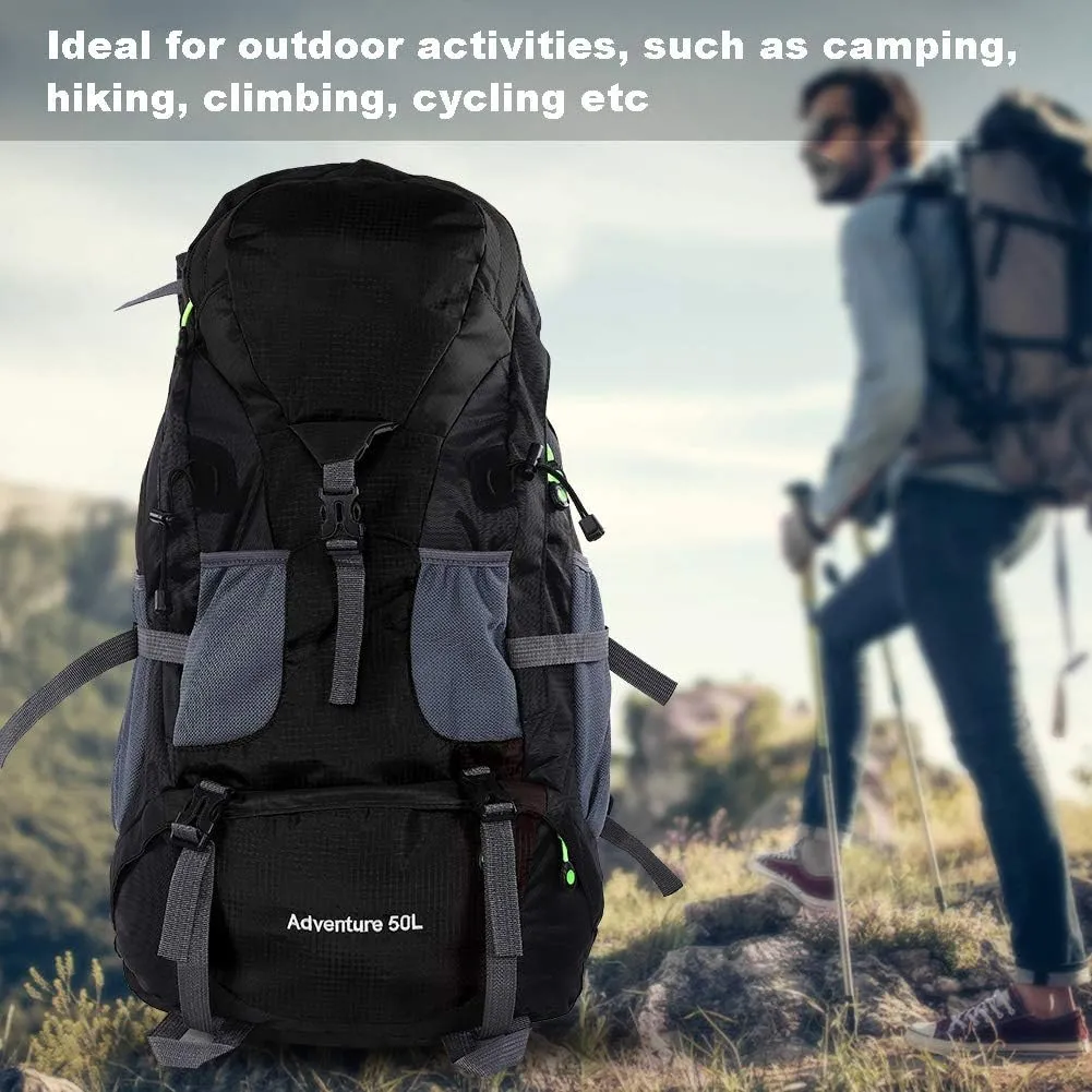 50L Water Proof Hiking Backpack Lightweight Cycling & Climbing Backpack with Ventilation