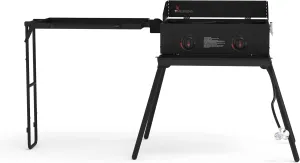 58210 TH2BCMP 2 Burner Camp Stove, Black