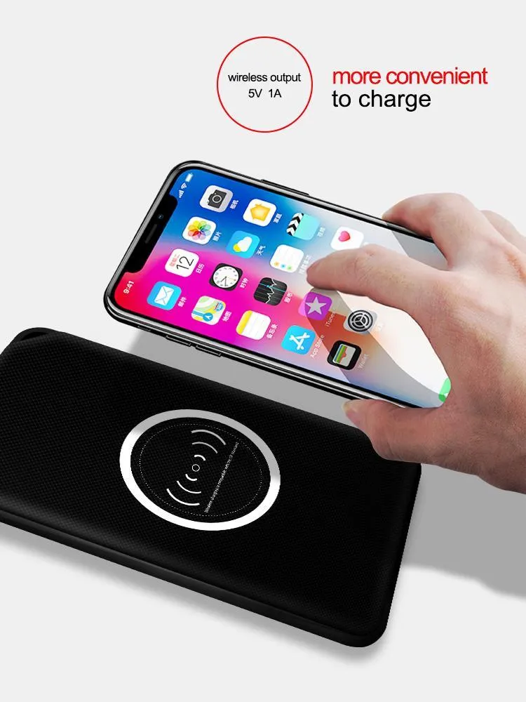 5W High Quality Wireless Power Bank 8000mAh