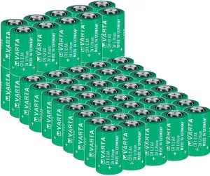 «60 Pack» 3V 950mAh CR1/2AA Non-Rechargeable Lithium Battery for VARTA CR1/2AA Series Battery