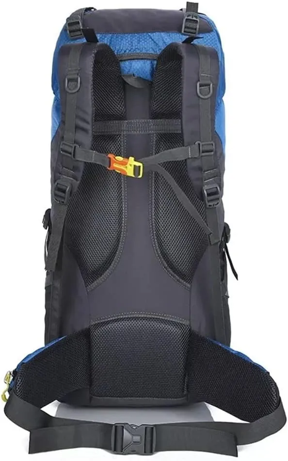 60L Outdoor Backpack Multi Pocket Camping Bag Hiking Backpack Large Capacity(E)